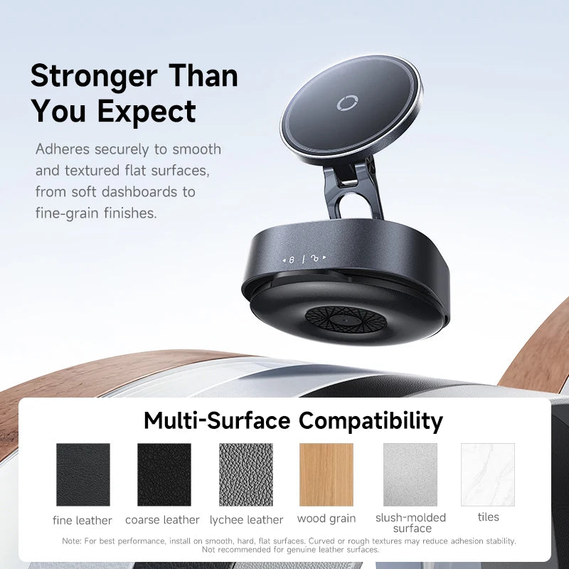 Magnetic Suction Cup Car Phone Mount with 720° Adjustable Rotation - 3