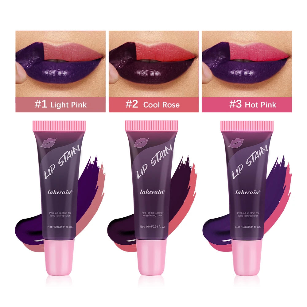 Waterproof Peel-Off Lip Stain Tint