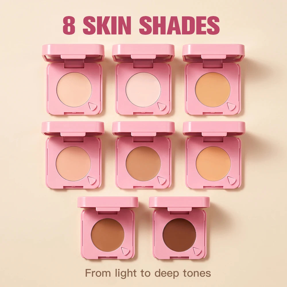 2-in-1 Matte Pressed Powder and Phone Grip with Mirror