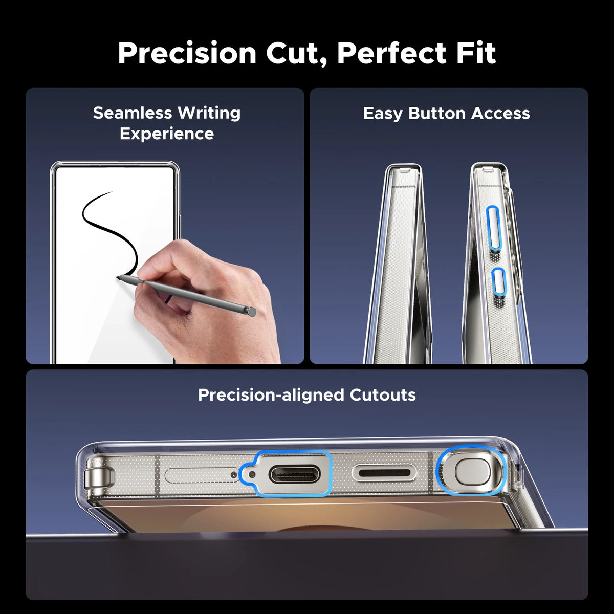Magnetic Protective Case for Galaxy S25 Ultra