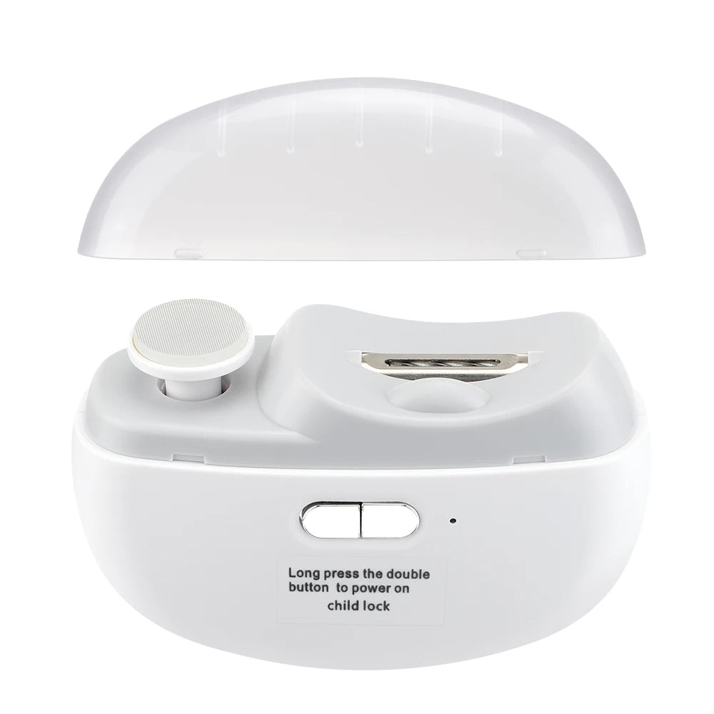 Electric Automatic Nail Clipper and Polisher Trimmer