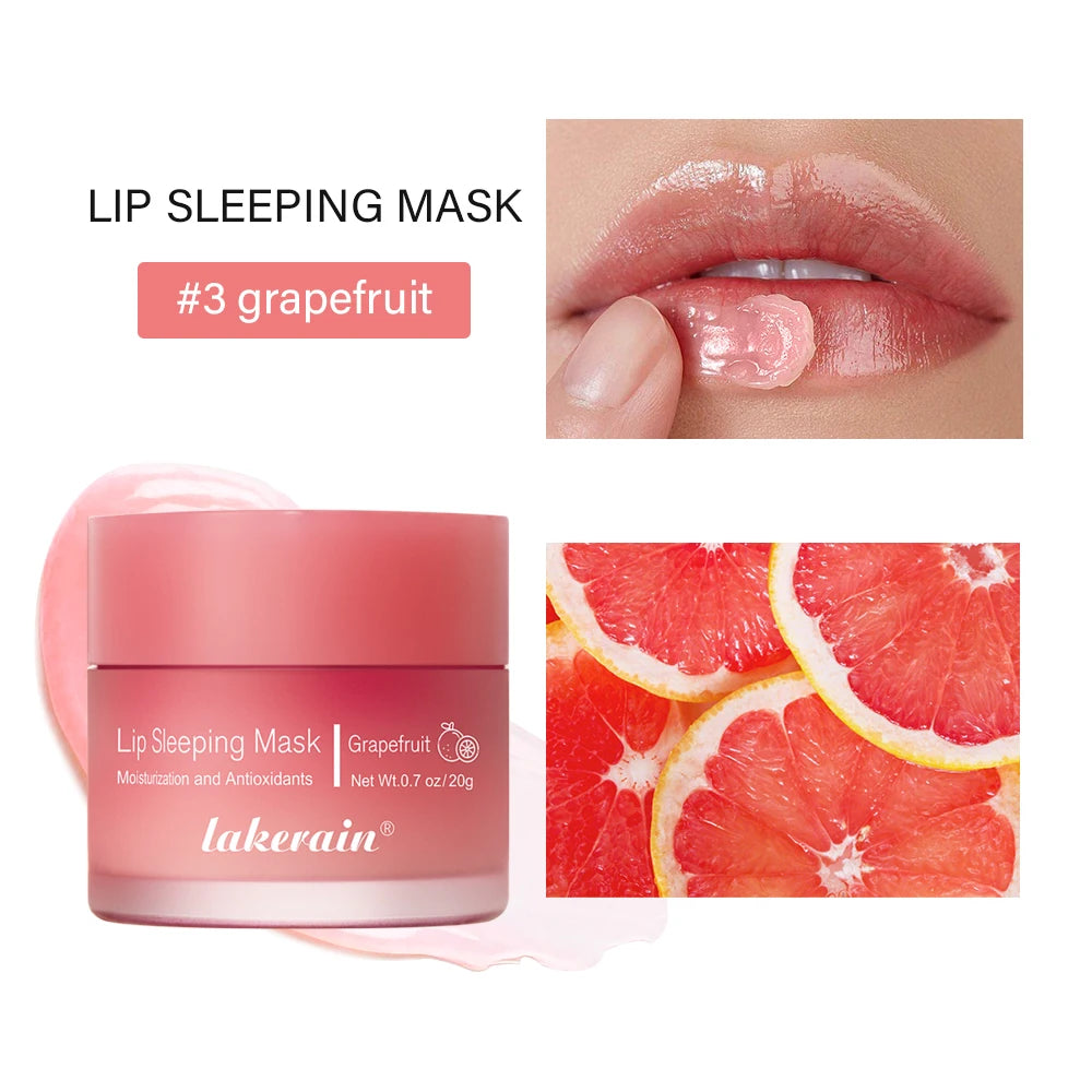 Hydrating Dual-Color Lip Sleeping Mask for Dry Cracked Lips