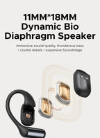 Open-Ear Wireless Bluetooth Sport Earbuds with Charging Case