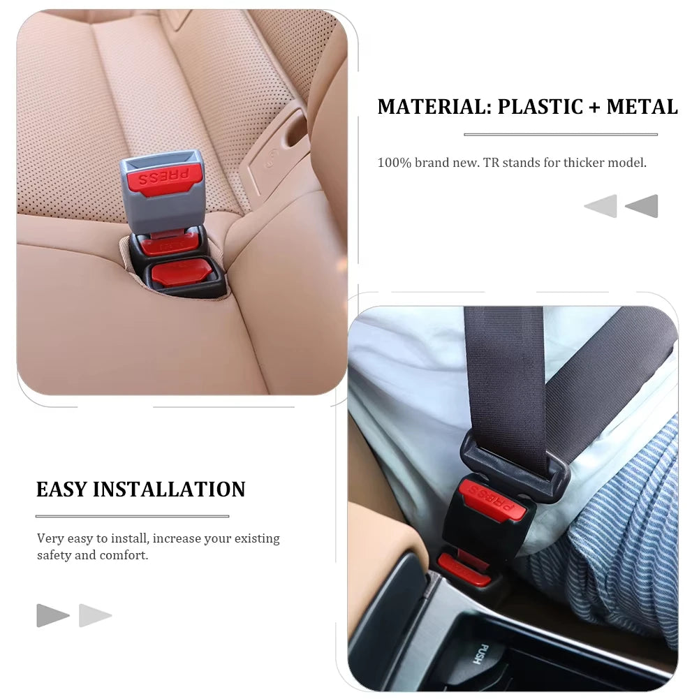 Car Seat Belt Extender Safety Buckle Plug
