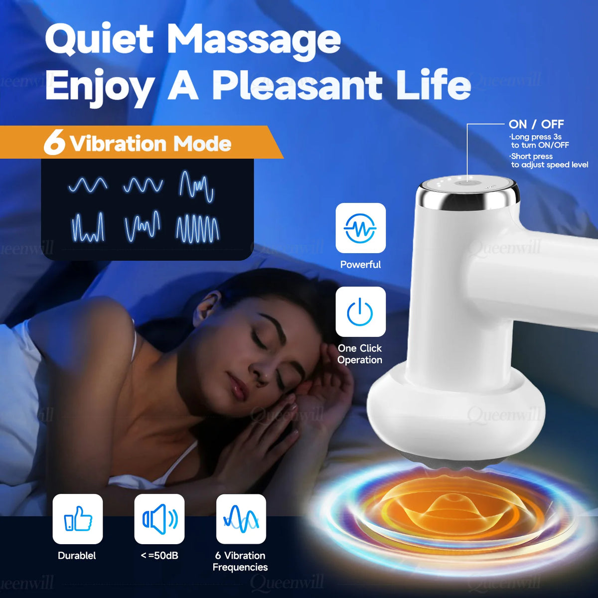 Portable Deep Tissue Body Shaping Massage Gun