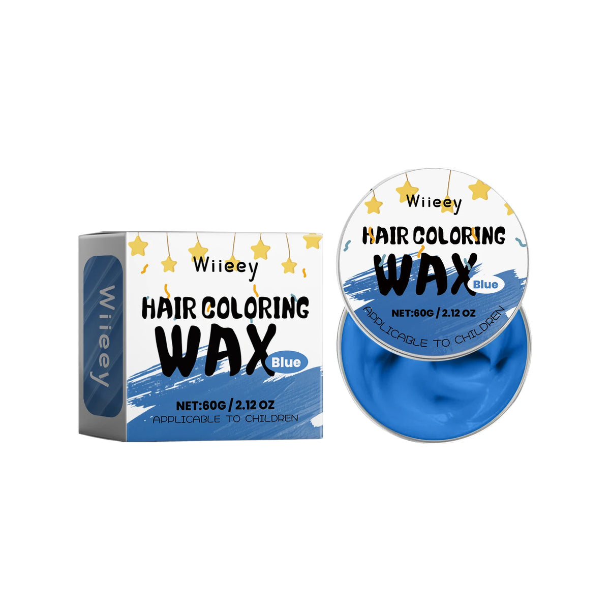 Temporary Hair Color Wax for Kids and Party Styling