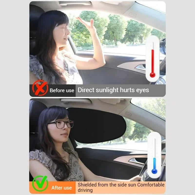 Electrostatic Car Side Window Sun Shade
