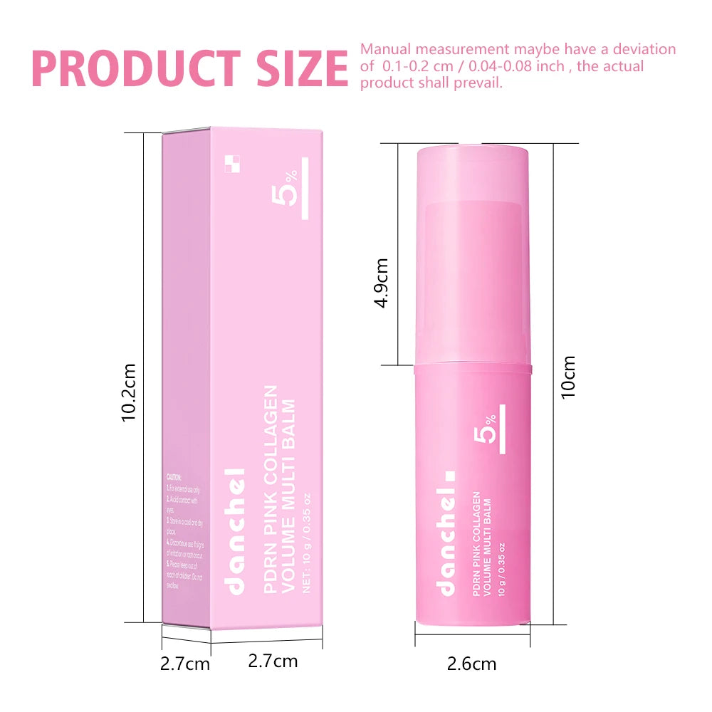 PDRN Pink Collagen Volume Multi Balm for Smooth Hydrated Skin