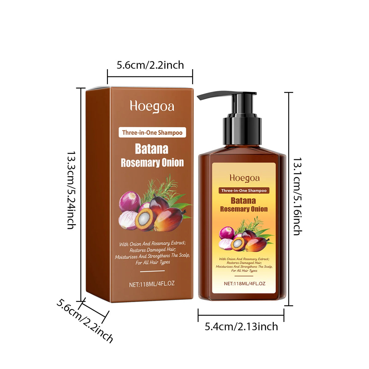 Strengthening Hair Growth and Anti-Dandruff Shampoo