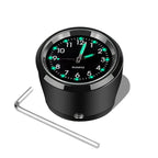 Aluminum Alloy Motorcycle Handlebar Quartz Clock for 22-25mm Bars