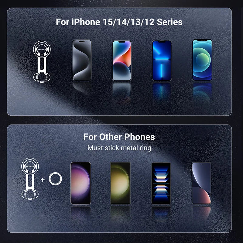 Magnetic Air Vent Phone Mount for MagSafe - 5