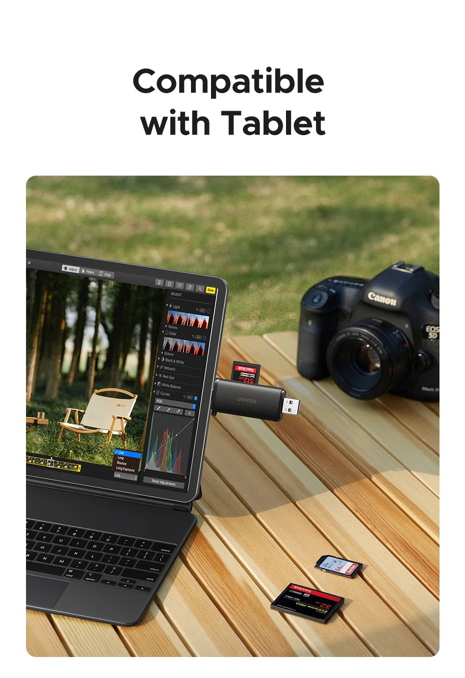 USB-C and USB 3.0 SD 4.0 Memory Card Reader - 14