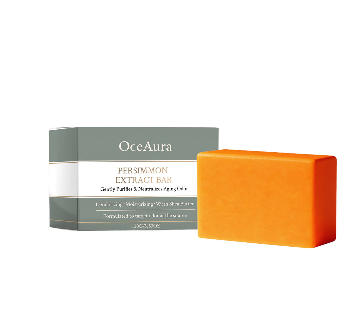 Persimmon Deodorizing Body Soap for Aging Odor