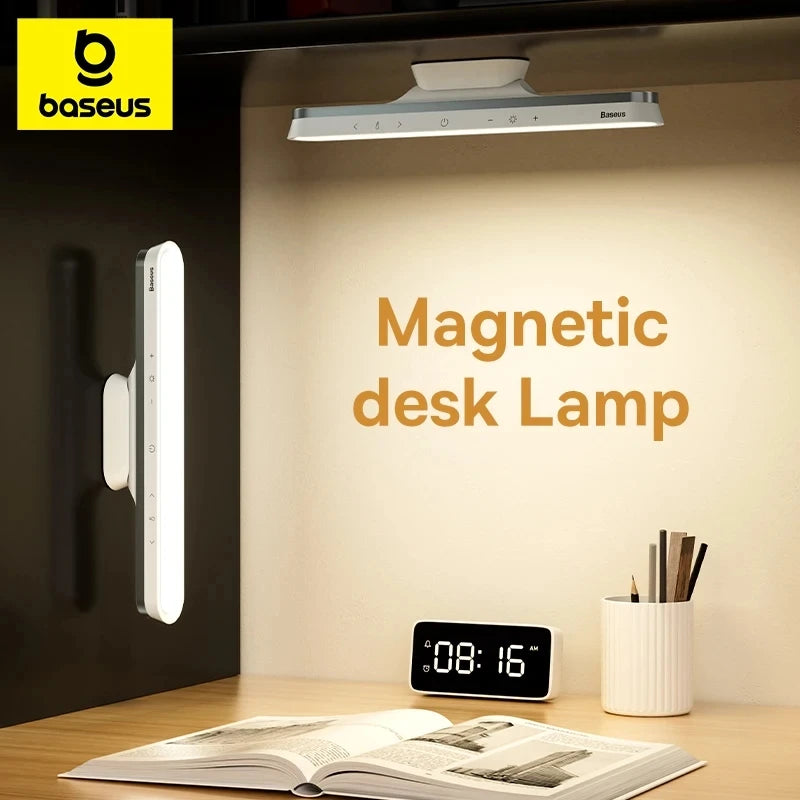 Magnetic Rechargeable LED Desk Lamp with Stepless Dimming - 1