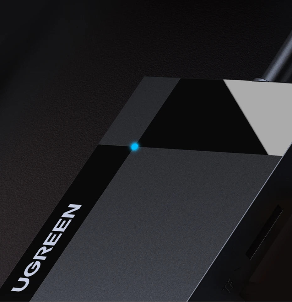 4-in-1 USB 3.0 Memory Card Reader for SD TF CF and MS Cards