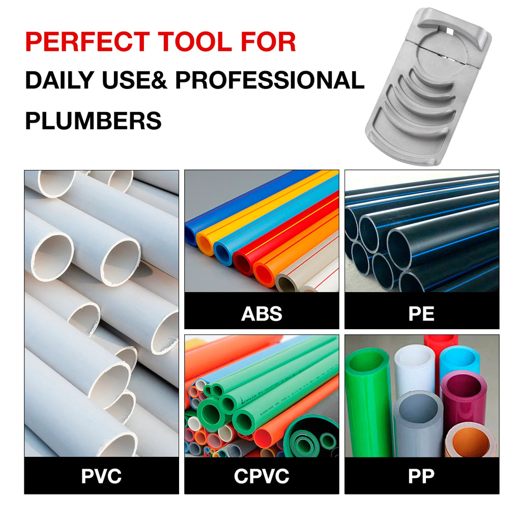 Professional PVC Pipe Deburring and Chamfering Tool