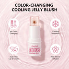 pH Adaptive Color-Changing Jelly Blush for Lips, Cheeks and Eyes