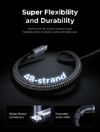 100W Magnetic USB-C to USB-C Fast Charging Data Cable
