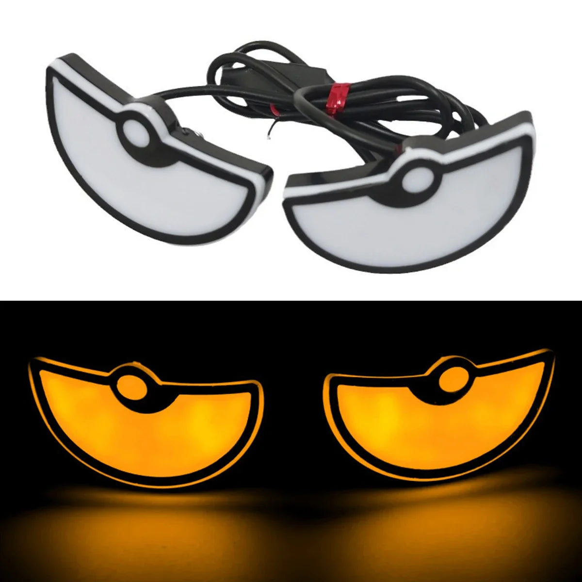 12V LED Devil Eye Atmosphere Lamps for Cars and Motorcycles