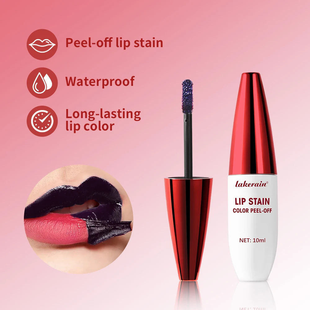 Waterproof Peel-Off Lip Stain Tint