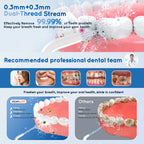 Portable Electric Water Flosser and Teeth Whitening Kit