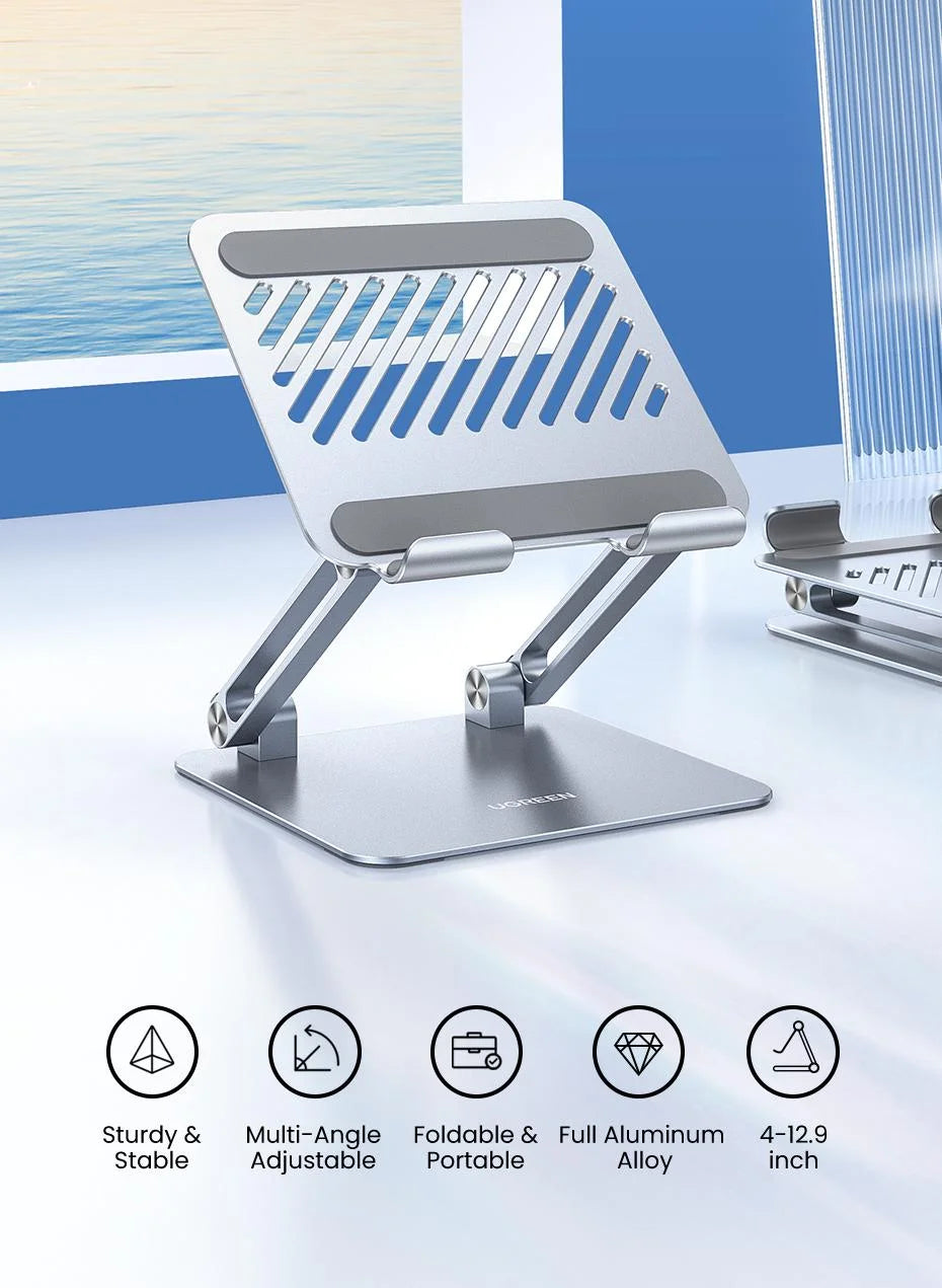Adjustable Aluminum Tablet and Phone Stand - 7