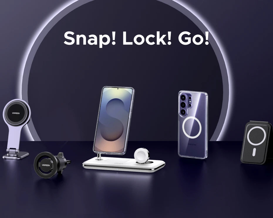 Magnetic Clear Case for Samsung Galaxy S26 Ultra