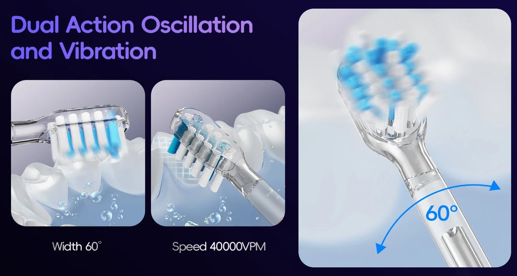 Portable Water Flosser and Electric Toothbrush Dental Care Set