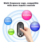 4 Channel Multi Frequency Wireless Cloning Garage Door Remote Control