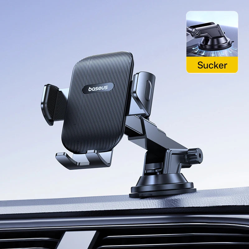 Adjustable Suction Cup Car Phone Holder for Dashboard and Windshield - 38