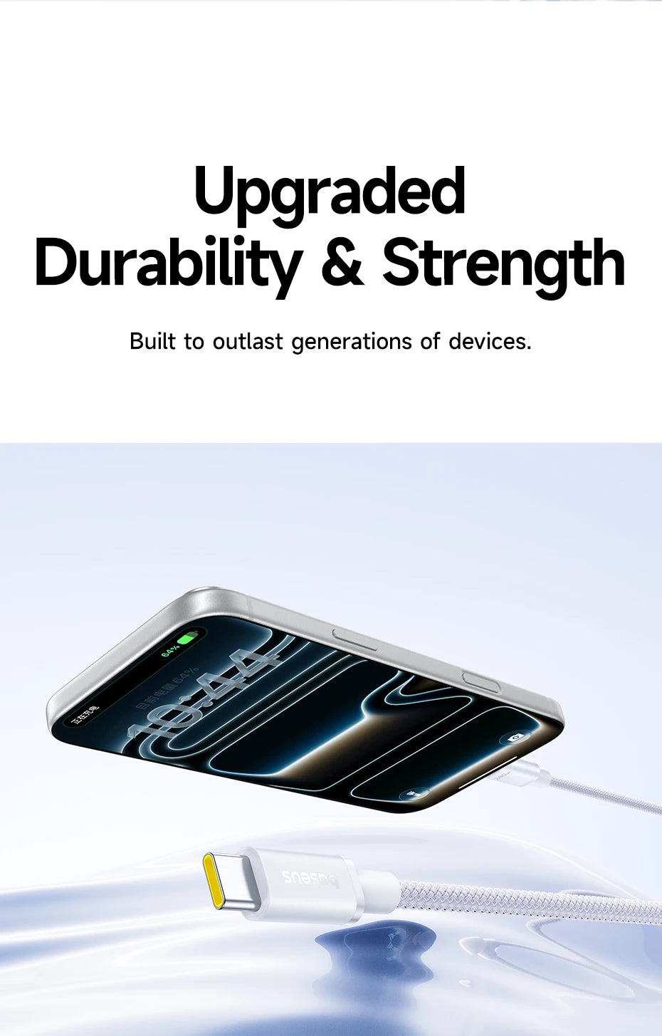 240W USB-C to USB-C Fast Charging and Data Sync Cable