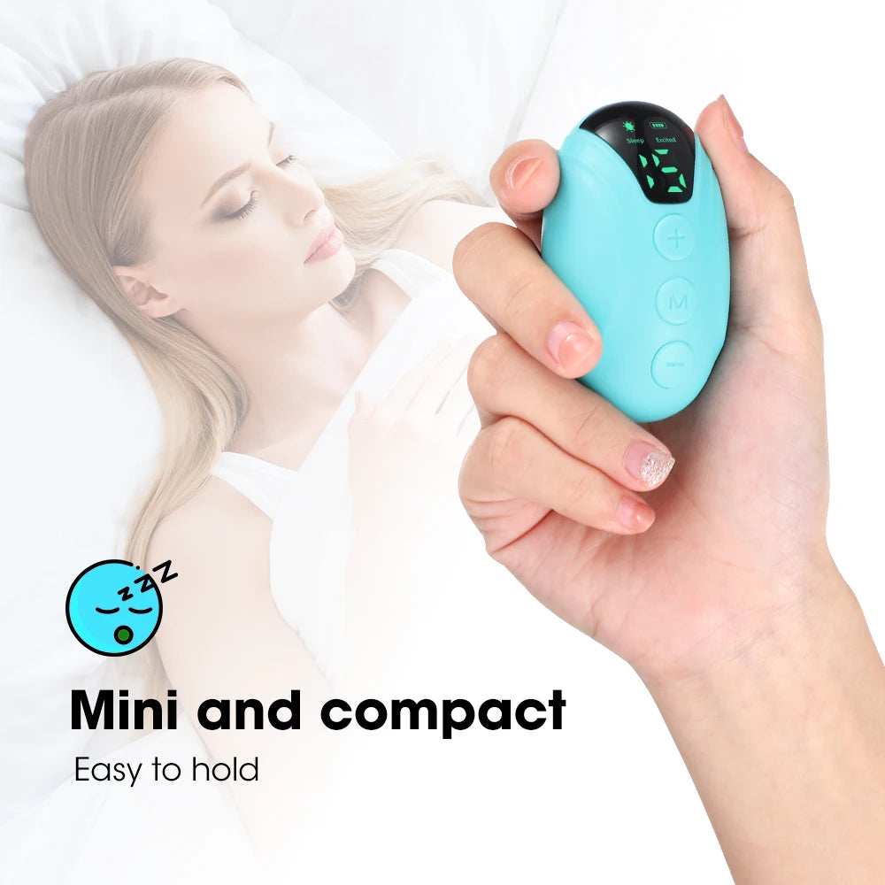 Handheld Micro-Current Sleep Aid Device for Anxiety and Insomnia