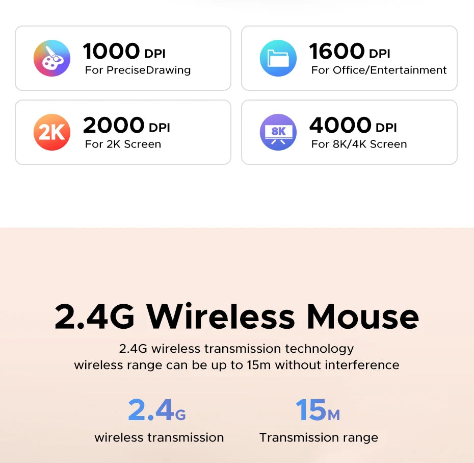 Ergonomic Vertical Wireless Mouse with Bluetooth and 2.4G