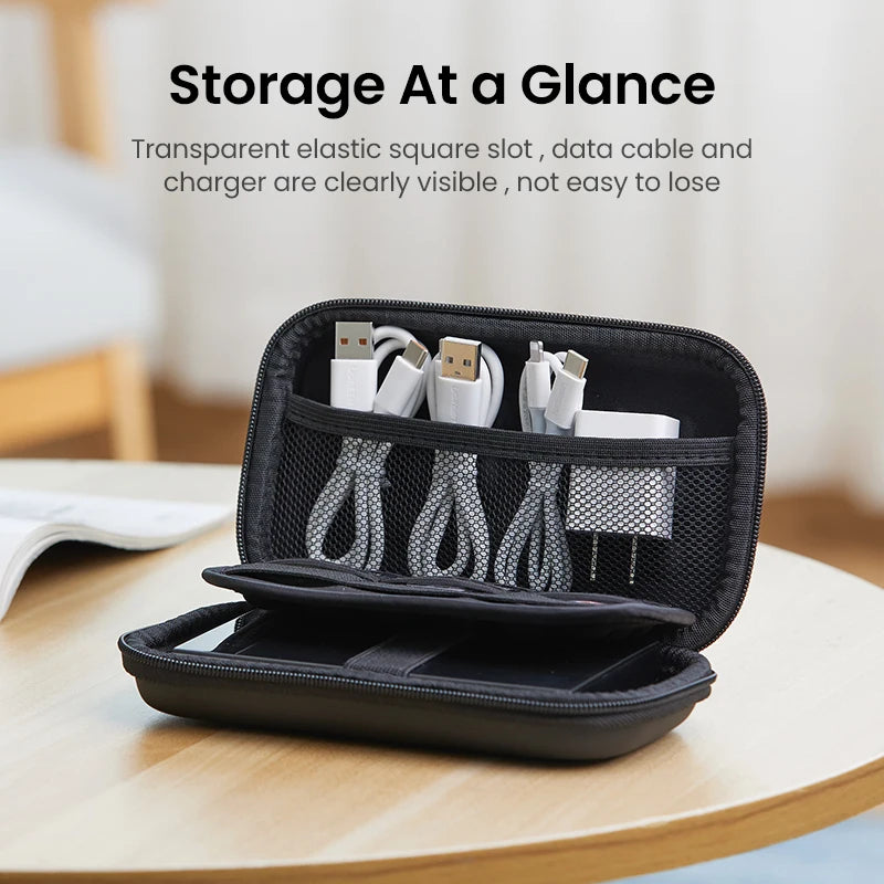 Shockproof Hard Drive Carrying Case for 2.5" HDD SSD - 6