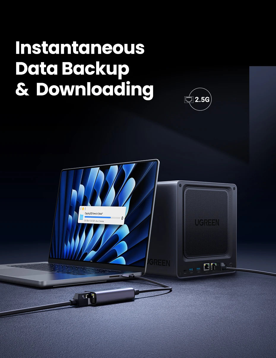 2.5Gbps USB to Ethernet Network Adapter - 10