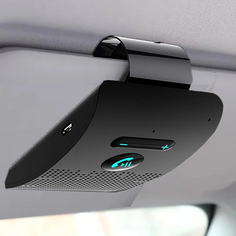 Bluetooth 5.0 Handsfree Sun Visor Car Speaker and Music Receiver