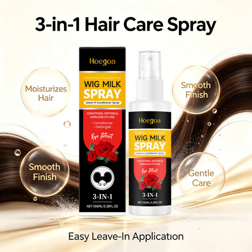 3-in-1 Leave-In Wig Conditioning and Detangling Spray