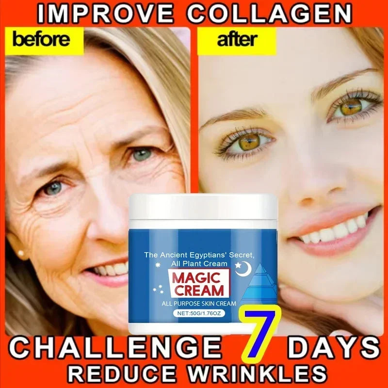 Anti-Wrinkle Moisturizing Face Cream for Firming and Lifting