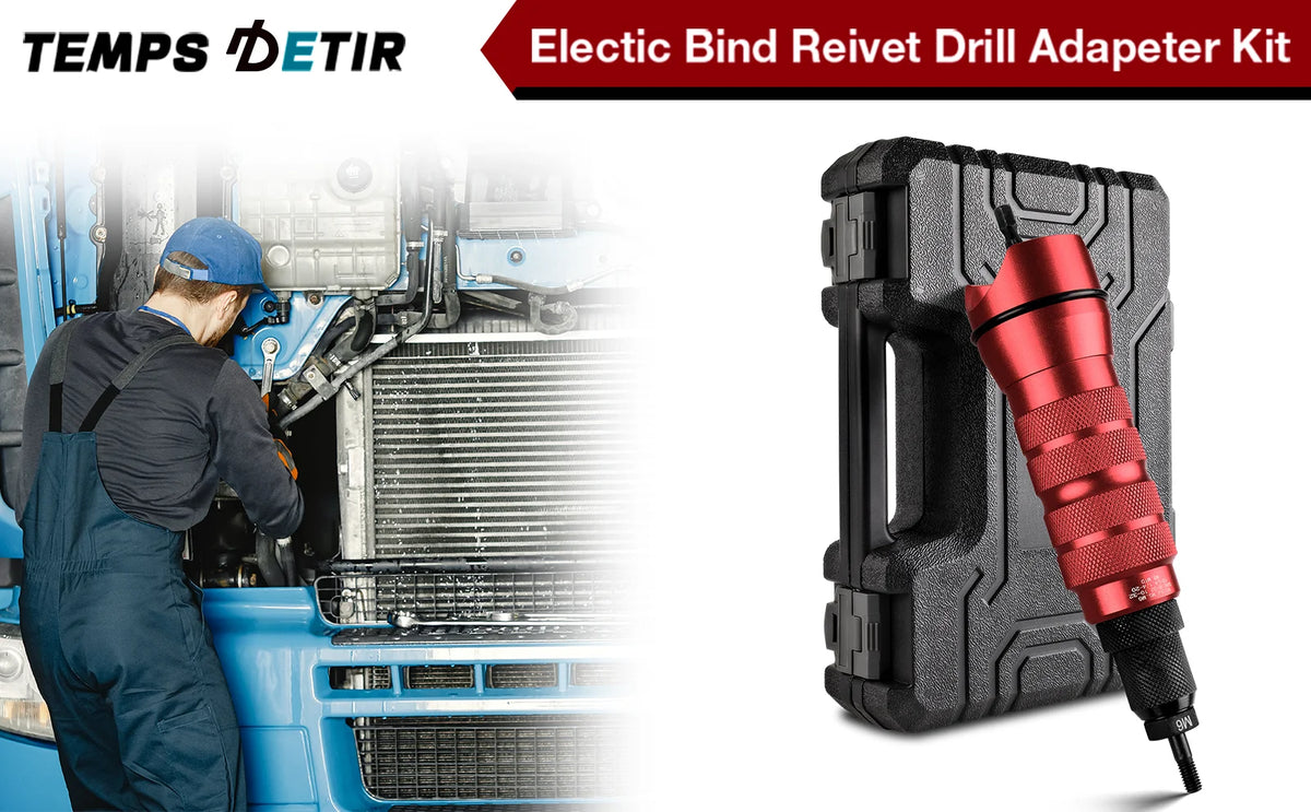 Electric Drill Rivet Nut Gun Adapter Tool Kit