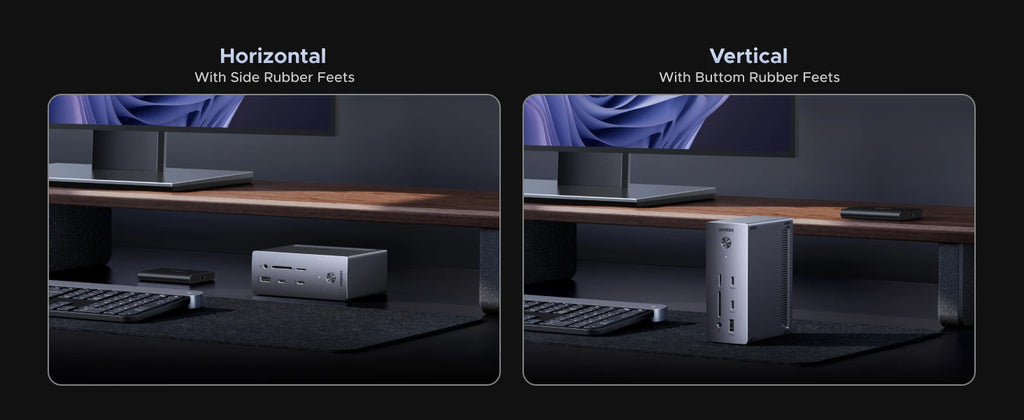 14-in-1 USB-C Docking Station with Dual 4K Display and M.2 SSD Slot