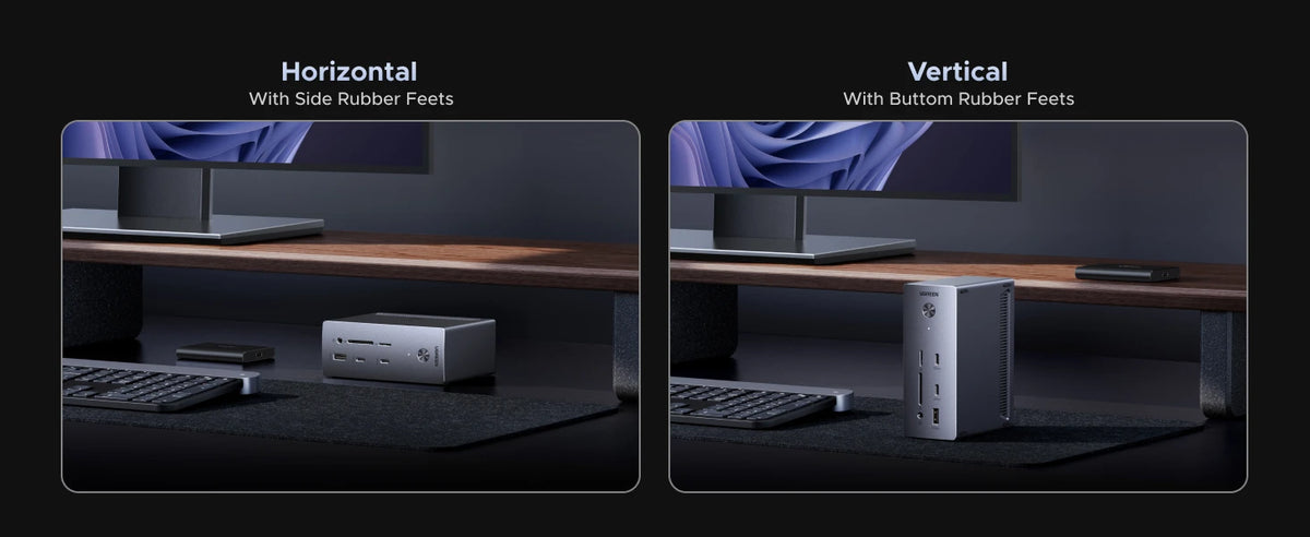14-in-1 USB-C Docking Station with Dual 4K Display and M.2 SSD Slot