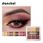 9-Color Professional Matte and Shimmer Eyeshadow Palette