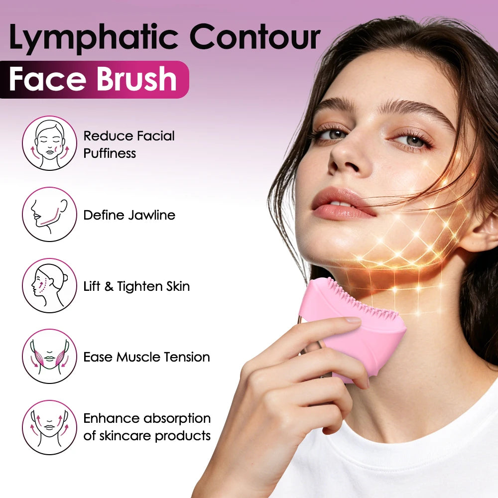 Electric Vibrating Body Contour Massage Brush