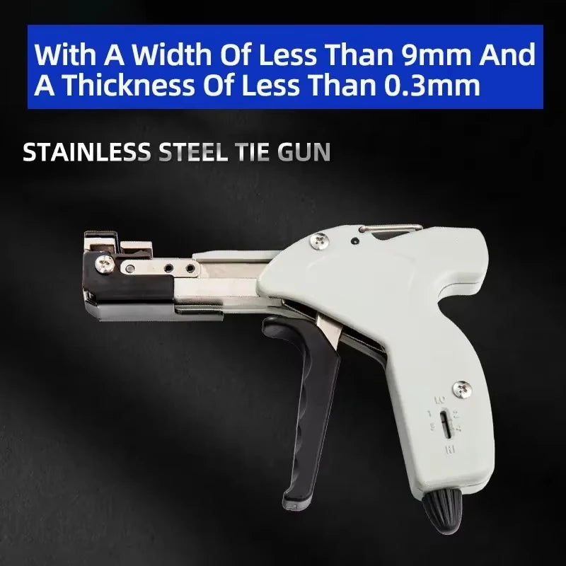 Heavy Duty Stainless Steel Cable Tie Tensioning and Cutting Tool