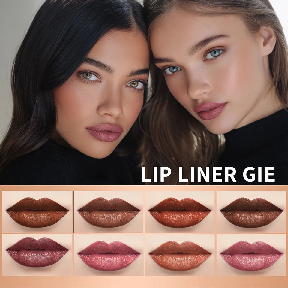 Waterproof Felt-Tip Lip Liner for Sculpting and Contouring - 10
