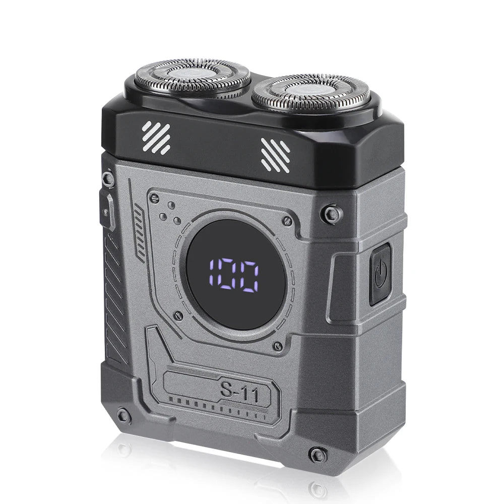 Portable Electric Shaver for Travel and Daily Grooming