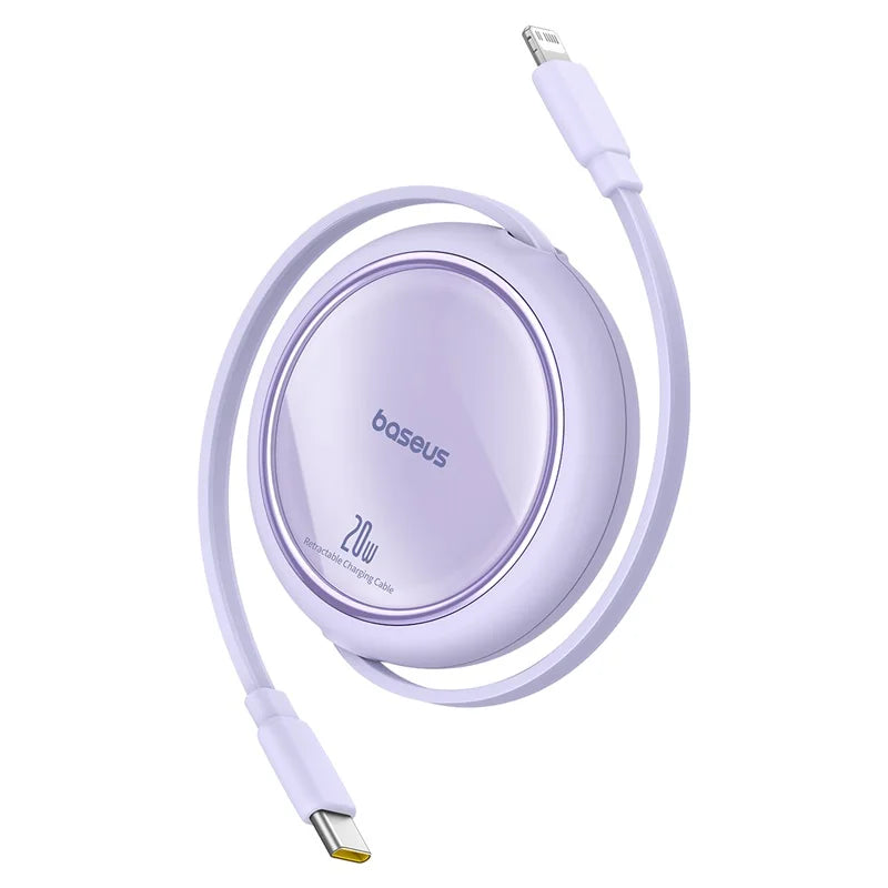 Retractable USB-C to Lightning 20W Fast Charging Cable - 27
