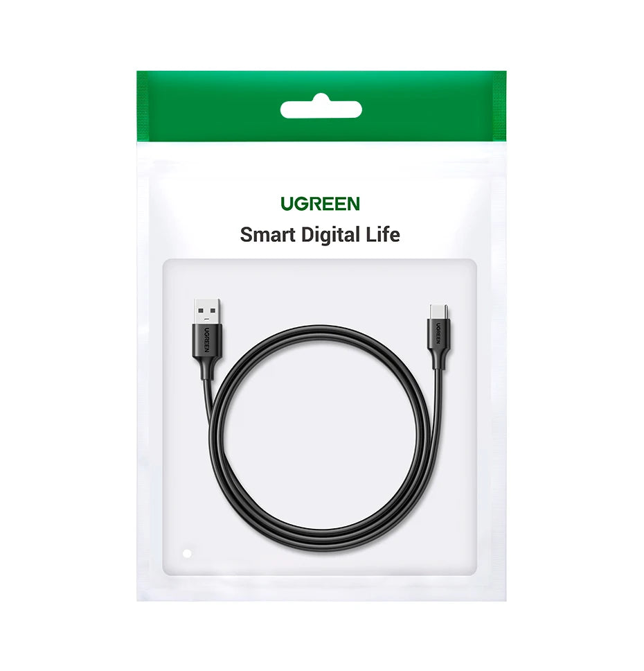 USB-A to USB-C 3A Fast Charging and Data Sync Cable - 19