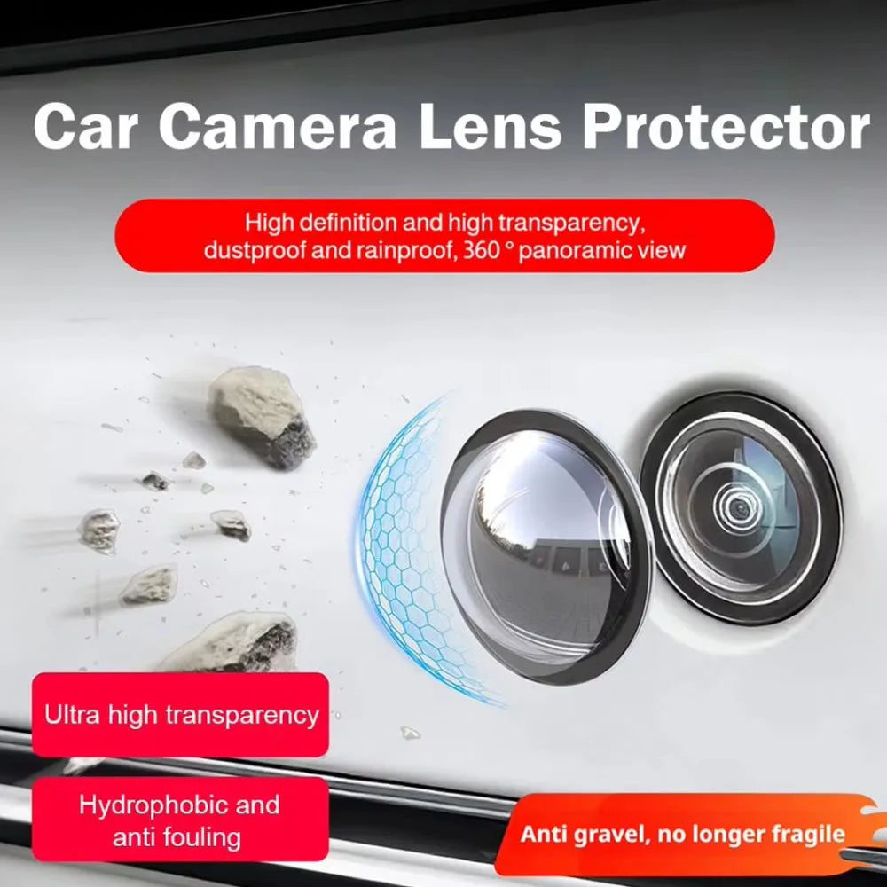 Car Panoramic Camera Lens Protective Cover Scratch Resistant Guard