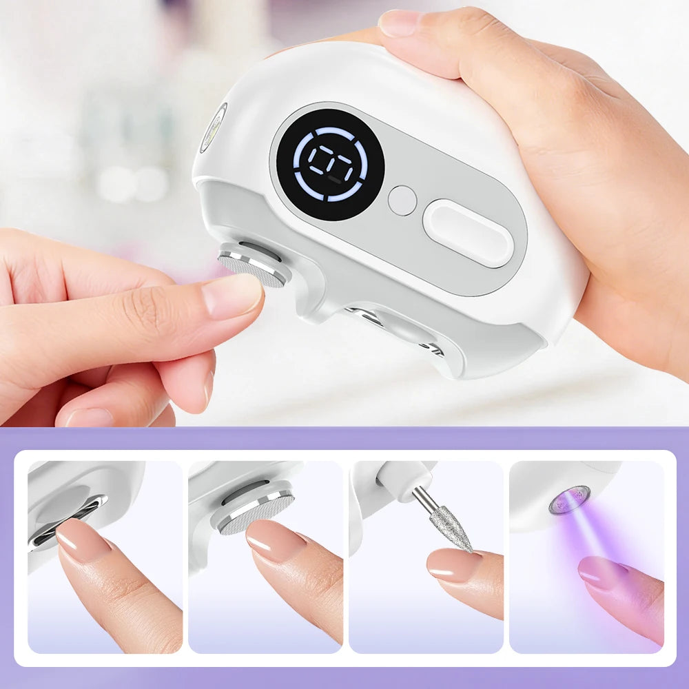 4-in-1 Electric Nail Clipper and Grooming Kit